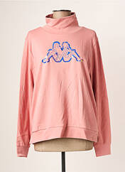Sweat-shirt rose KAPPA pour femme seconde vue