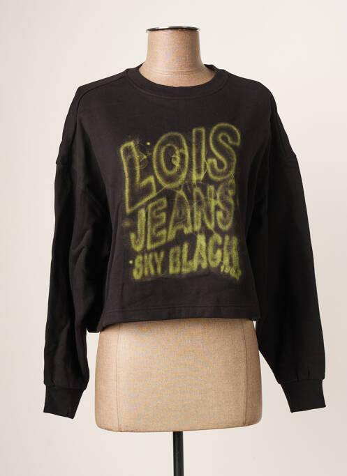 Sweat-shirt noir LOIS pour femme