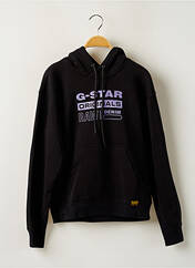Sweat-shirt à capuche noir G STAR pour homme seconde vue