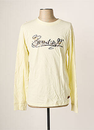 T-shirt jaune BENDORFF pour homme