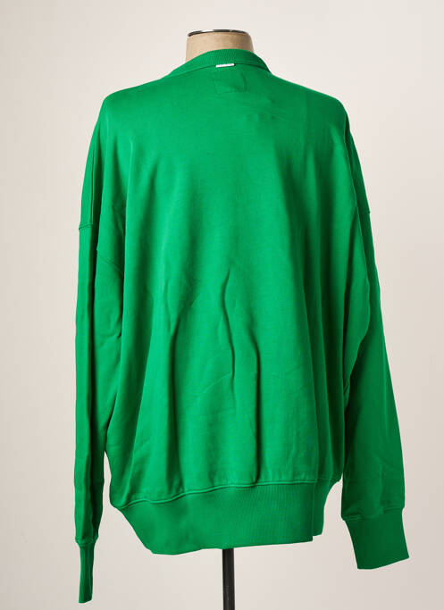 Sweat-shirt stretch manches longues vert G STAR homme