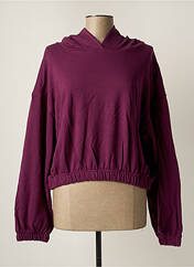 Sweat-shirt à capuche violet KAPPA pour femme seconde vue