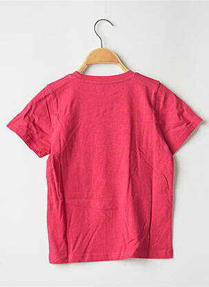 T-shirt coupe cintrée manches courtes rouge KAPPA fille