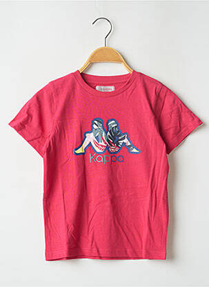 T-shirt rouge KAPPA pour fille