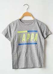 T-shirt gris KAPPA pour garçon seconde vue