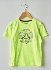 T-shirt vert KAPPA pour garçon seconde vue