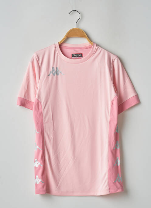 T-shirt rose KAPPA pour garçon