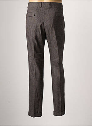 Pantalon slim fermeture zippée sous rabat boutonné taille normale gris DEVRED homme