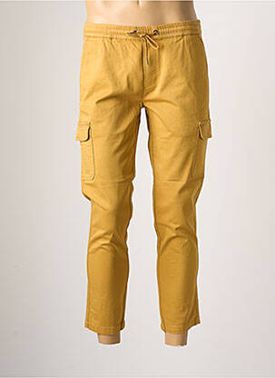 Pantalon cargo jaune LOIS pour homme