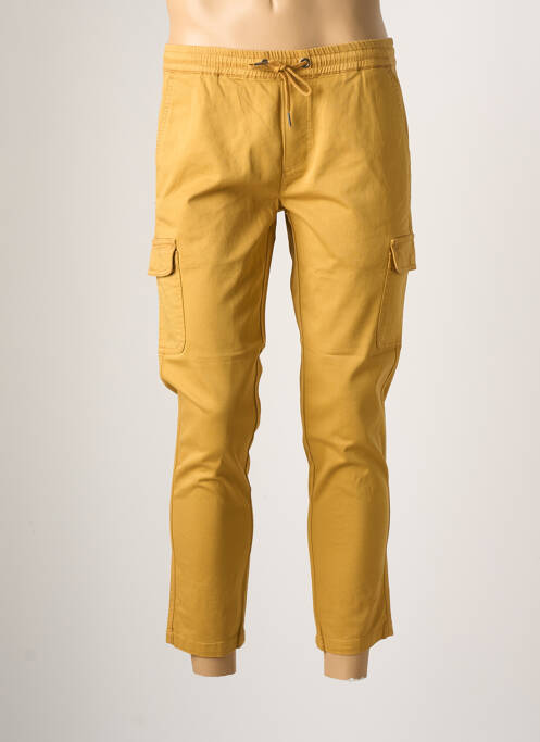 Pantalon cargo taille ajustable taille normale jaune LOIS homme