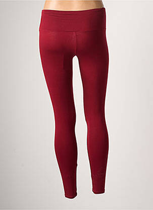 Legging tissage jersey taille normale rouge ETAM femme