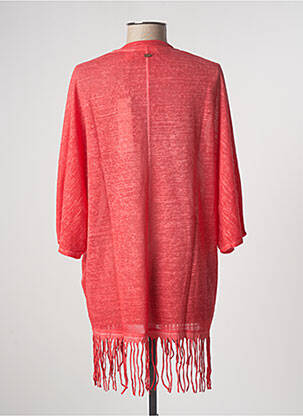 Veste kimono finition franges rouge O'NEILL femme