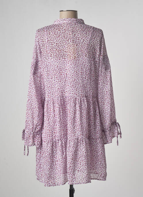 Robe courte violet SALSA pour femme
