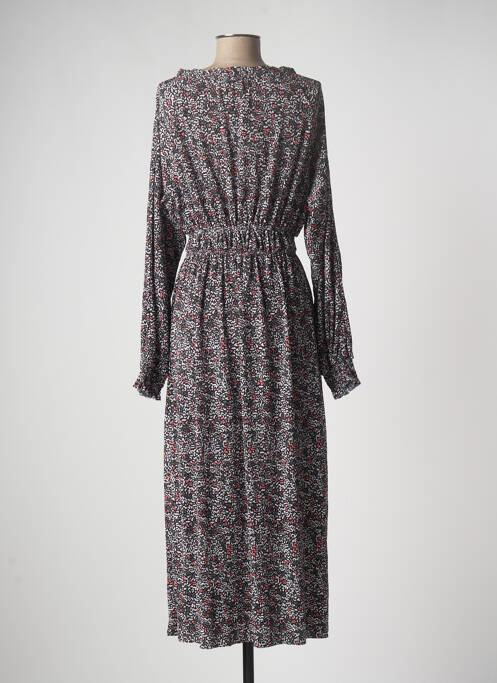 Robe mi-longue noir SALSA pour femme