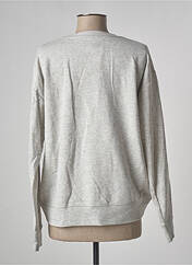 Sweat-shirt gris UNDIZ pour femme seconde vue