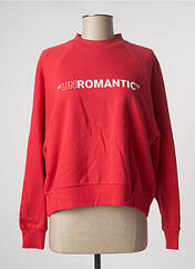 Sweat-shirt rouge UNDIZ pour femme seconde vue