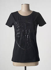 T-shirt noir PORSCHE pour femme seconde vue