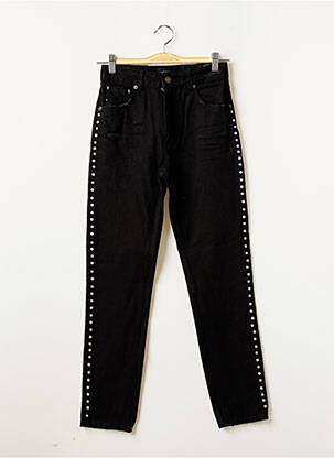 Jeans coupe slim slim taille haute noir THE KOOPLES femme
