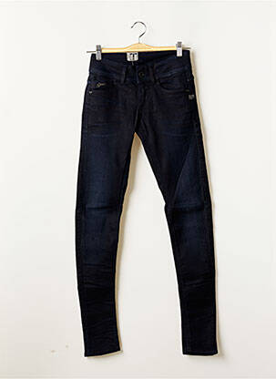 Jeans skinny stretch taille basse bleu G STAR femme