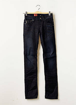 Jeans coupe slim slim taille basse bleu G STAR femme