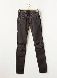 Jeans skinny stretch taille basse gris G STAR femme