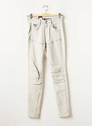 Jeans skinny taille haute taille haute gris G STAR femme