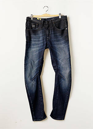 Jeans coupe slim slim taille haute bleu G STAR femme