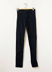 Pantalon Femme The Kooples Noir Simili Cuir - Taille 34/XS, Haute Taille, Jambes Droites - Neuf Sans Étiquettes