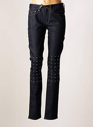 Jeans skinny tissage brut taille normale bleu G STAR femme