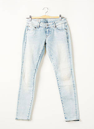 Jeans coupe slim slim taille basse bleu G STAR femme