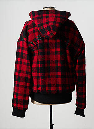 Blouson finition bords-côtes rouge THE KOOPLES (SPORT) homme