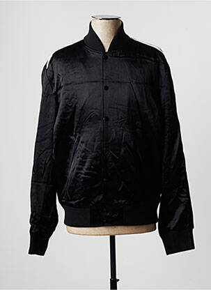 Blouson fermeture pressionnée noir THE KOOPLES (SPORT) femme