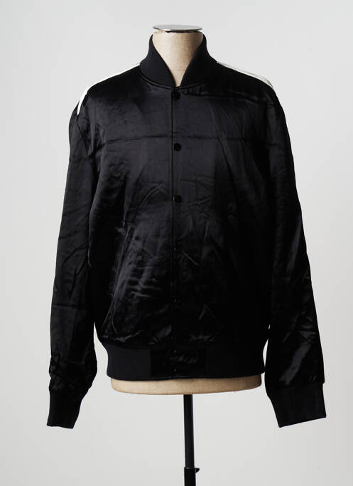 Blouson finition bords-côtes noir THE KOOPLES (SPORT) femme