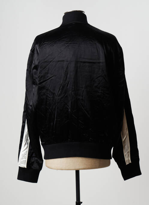 Blouson finition bords-côtes noir THE KOOPLES (SPORT) femme
