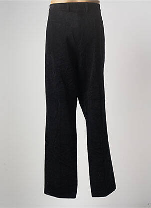 Pantalon droit stretch taille normale noir DAMART homme