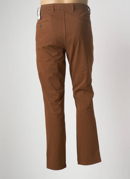 Pantalon chino tissage chiné taille normale marron DOCKERS homme