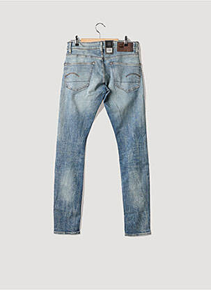 Jeans coupe slim slim taille normale bleu RAW-7 homme