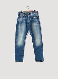 Jeans coupe slim slim taille normale bleu RAW-7 homme