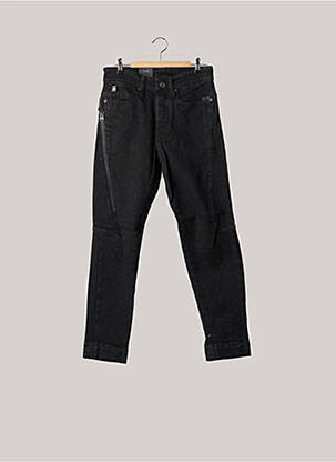Jeans coupe slim slim taille normale noir RAW-7 homme