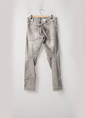 Jeans coupe slim gris RAW-7 pour homme seconde vue