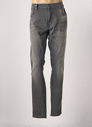 Pantalon slim gris RAW-7 pour homme