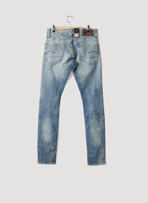 Jeans coupe slim bleu RAW-7 pour homme