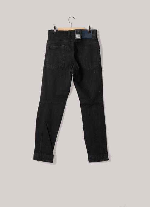 Jeans coupe slim noir RAW-7 pour homme