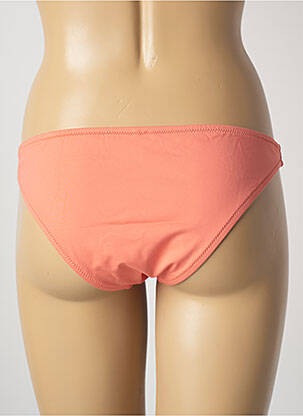 Bas de maillot de bain effet matière satinée culotte orange PRINCESSE TAM-TAM femme