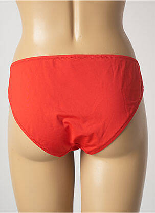 Bas de maillot de bain effet matière satinée culotte rouge PRINCESSE TAM-TAM femme