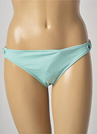 Bas de maillot de bain effet matière satinée culotte vert PRINCESSE TAM-TAM femme