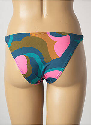 Bas de maillot de bain imprimé fantaisie culotte bleu PRINCESSE TAM-TAM femme