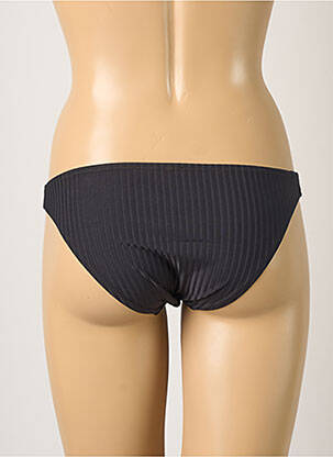 Bas de maillot de bain tissage texturé culotte noir PRINCESSE TAM-TAM femme