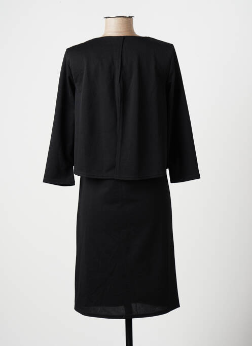 Robe mi-longue noir DIANE LAURY pour femme