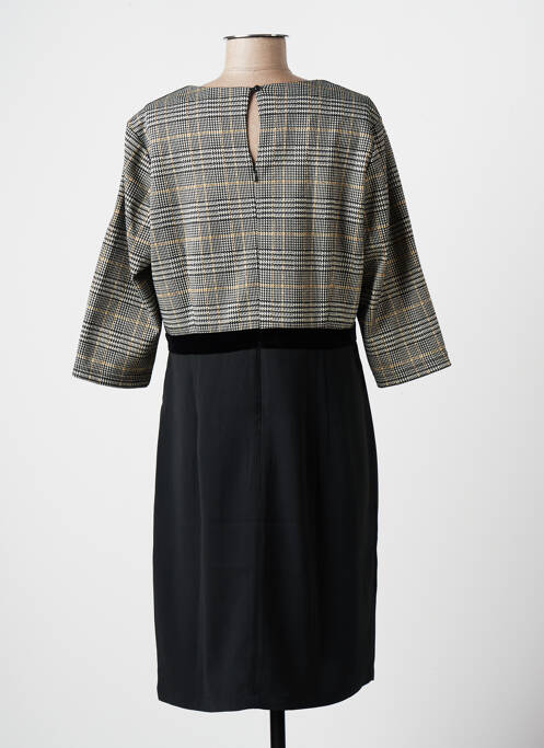 Robe mi-longue noir DIANE LAURY pour femme